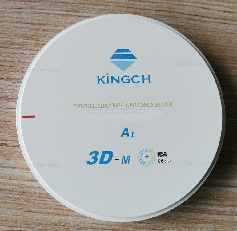 Kingch® 3D-M 98/95mm Dental Lab Multilayer Zirconia Block CAD/CAM Ceramic Block